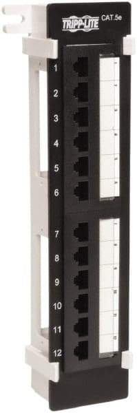Tripp-Lite - Electrical Enclosure Steel Patch Panel - For Use with Racks - Industrial Tool & Supply