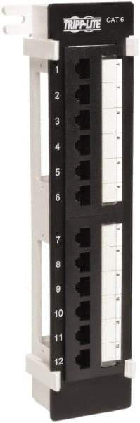 Tripp-Lite - Electrical Enclosure Steel Patch Panel - For Use with Racks - Industrial Tool & Supply