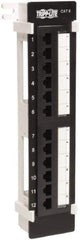 Tripp-Lite - Electrical Enclosure Steel Patch Panel - For Use with Racks - Industrial Tool & Supply