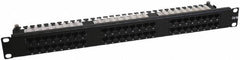 Tripp-Lite - Electrical Enclosure Steel Patch Panel - For Use with Racks - Industrial Tool & Supply