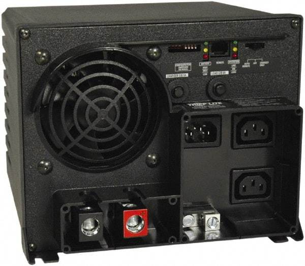 Tripp-Lite - Hardwire Connection, 12 VDC Input, 230 Output, 2,000 Peak Wattage, Surface Mount Power Inverter - 8-3/4" Wide x 7" Deep x 7" High, 1,250 Watt Continuous Output Power, Fan Cooled - Industrial Tool & Supply