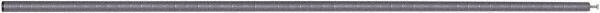 Eagle MHC - 1" Wide, 54 High, Open Shelving Accessory/Component - Steel with Epoxy Coating, Epoxy Coated Finish, Use with Eagle MHC Shelving - Industrial Tool & Supply
