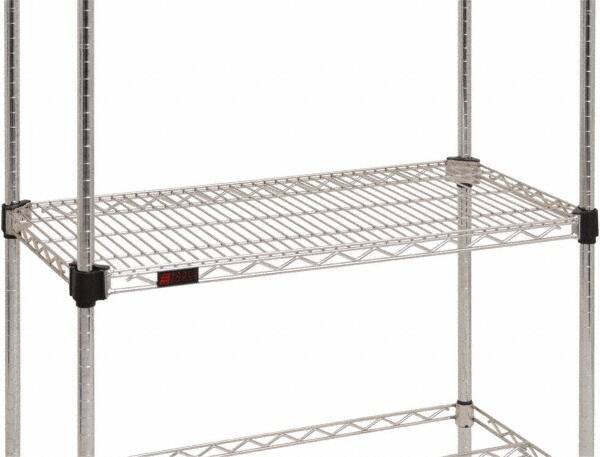 Eagle MHC - 60" Wide, 18 High, Open Shelving Accessory/Component - Zinc, Zinc Finish, Use with Eagle MHC Shelving - Industrial Tool & Supply