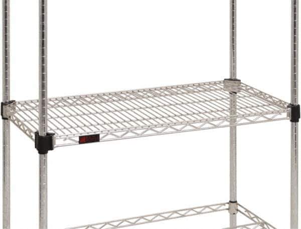 Eagle MHC - 60" Wide, 18 High, Open Shelving Accessory/Component - Stainless Steel, Stainless Steel Finish, Use with Eagle MHC Shelving - Industrial Tool & Supply