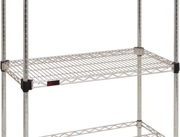 Eagle MHC - 36" Wide, 18 High, Open Shelving Accessory/Component - Stainless Steel, Stainless Steel Finish, Use with Eagle MHC Shelving - Industrial Tool & Supply