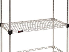 Eagle MHC - 36" Wide, 18 High, Open Shelving Accessory/Component - Stainless Steel, Stainless Steel Finish, Use with Eagle MHC Shelving - Industrial Tool & Supply