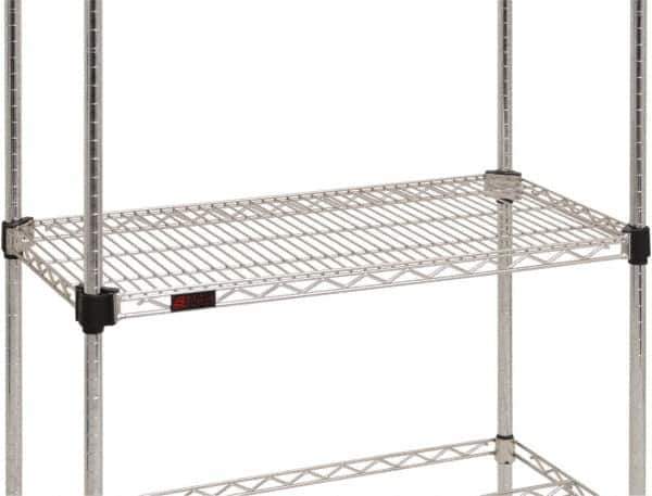 Eagle MHC - 36" Wide, 18 High, Open Shelving Accessory/Component - Zinc, Zinc Finish, Use with Eagle MHC Shelving - Industrial Tool & Supply