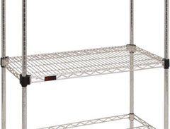 Eagle MHC - 36" Wide, 18 High, Open Shelving Accessory/Component - Zinc, Zinc Finish, Use with Eagle MHC Shelving - Industrial Tool & Supply