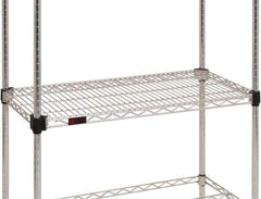 Eagle MHC - 24" Wide, 14 High, Open Shelving Accessory/Component - Zinc, Zinc Finish, Use with Eagle MHC Shelving - Industrial Tool & Supply