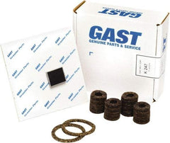 Gast - 10 Piece Air Compressor Repair Kit - For Use with Gast 0322/0522 Oil-Less Models - Industrial Tool & Supply
