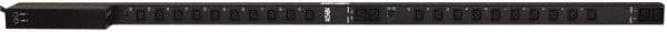 Tripp-Lite - 24 Outlets, 230 Volts, 30 Amps, 10' Cord, Power Outlet Strip - Rack Mount, 5-15/20R NEMA Configuration, 19" Strip - Industrial Tool & Supply