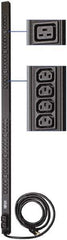 Tripp-Lite - 38 Outlets, 200/240 Volts, 30 Amps, 10' Cord, Power Outlet Strip - Rack Mount, 5-15/20R NEMA Configuration, 19" Strip - Industrial Tool & Supply