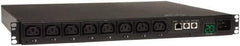 Tripp-Lite - 8 Outlets, 200/240 Volts, 20 Amps, 12' Cord, Power Outlet Strip - Rack Mount, 5-15/20R NEMA Configuration, 19" Strip - Industrial Tool & Supply