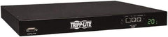 Tripp-Lite - 10 Outlets, 200/240 Volts, 20 Amps, 12' Cord, Power Outlet Strip - Rack Mount, 5-15/20R NEMA Configuration, 19" Strip - Industrial Tool & Supply