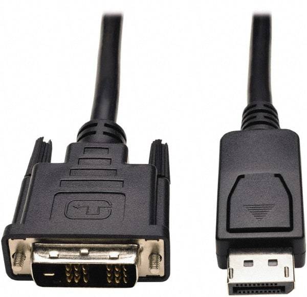 Tripp-Lite - 6' Long, DVI Computer Cable - Black, Male x Male - Industrial Tool & Supply