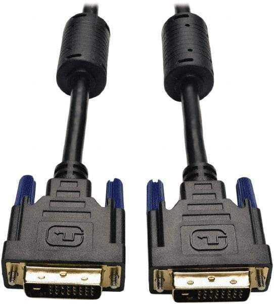Tripp-Lite - 10' Long, DVI Computer Cable - Black, Male x Male - Industrial Tool & Supply