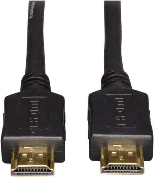 Tripp-Lite - 50' Long, HDMI Computer Cable - Black, Male x Male - Industrial Tool & Supply