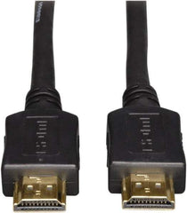 Tripp-Lite - 50' Long, HDMI Computer Cable - Black, Male x Male - Industrial Tool & Supply