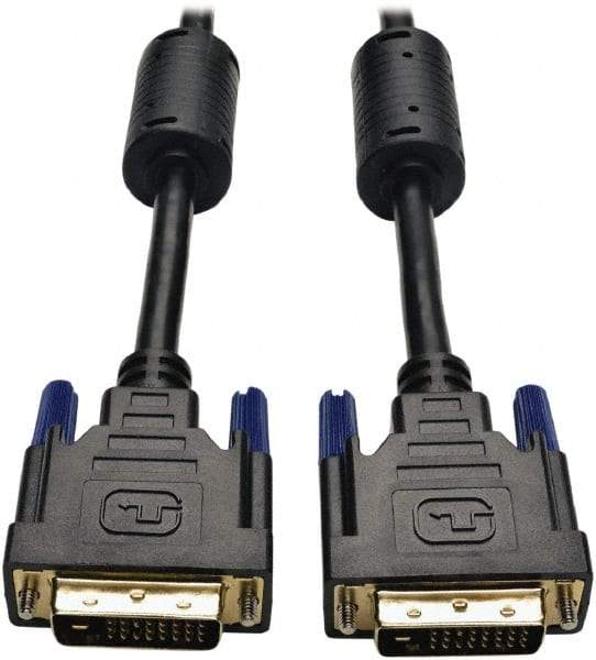 Tripp-Lite - 6' Long, DVI Computer Cable - Black, Male x Male - Industrial Tool & Supply