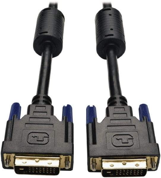 Tripp-Lite - 25' Long, DVI Computer Cable - Black, Male x Male - Industrial Tool & Supply