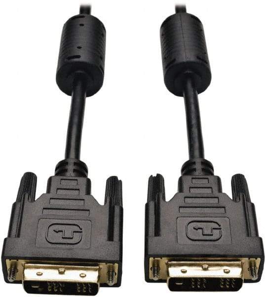 Tripp-Lite - 10' Long, DVI Computer Cable - Black, Male x Male - Industrial Tool & Supply