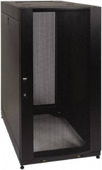 Tripp-Lite - 23.63" Overall Width x 25" Rack Height x 43" Overall Depth Data Cable Enclosure - 3,000 Lb Capacity, Black - Industrial Tool & Supply