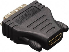 Tripp-Lite - Cable Adapter - HDMI Male Connector, Black, Use with Cabling and Video Applications - Industrial Tool & Supply