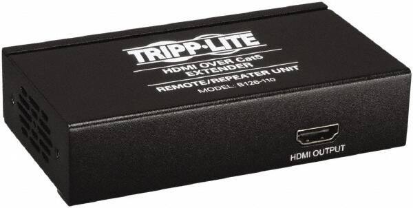 Tripp-Lite - Active Extender - HDMI Male Connector, Black, Use with Cabling and Video Applications - Industrial Tool & Supply