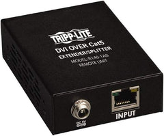 Tripp-Lite - Active Extender - RJ45 Connector, Black, Use with Cabling and Video Applications - Industrial Tool & Supply
