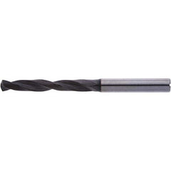 Accupro - 6.1mm 140° Solid Carbide Jobber Drill - Industrial Tool & Supply