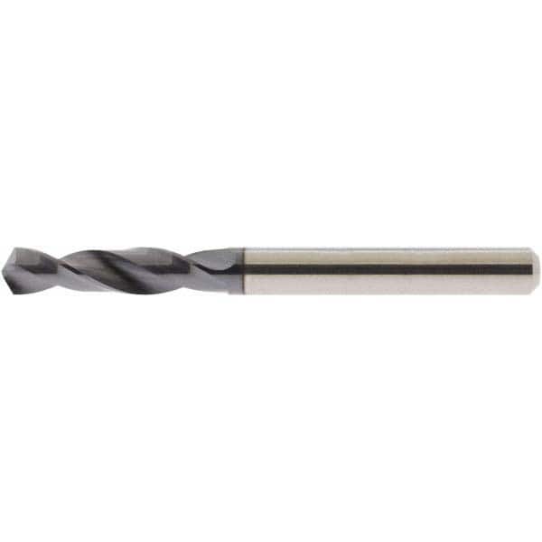 Accupro - 11/32" 118° Spiral Flute Solid Carbide Screw Machine Drill Bit - Industrial Tool & Supply