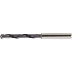 Accupro - 1/8" 140° Solid Carbide Jobber Drill - Industrial Tool & Supply