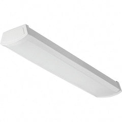 Lithonia Lighting - Wraparound Light Fixtures Lamp Type: LED Mounting Type: Surface Mount - Industrial Tool & Supply