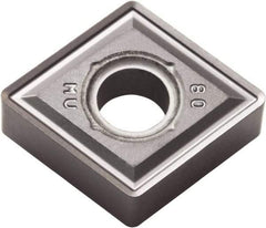 Kyocera - CNMG543 MU Grade PR015S Carbide Turning Insert - Megacoat Hard Finish, 80° Diamond, 5/8" Inscr Circle, 1/4" Thick, 3/64" Corner Radius - Industrial Tool & Supply