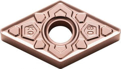 Kyocera - DNMG433 KG Grade CA320 Carbide Turning Insert - TiCN/Al2O3 Finish, 55° Diamond, 1/2" Inscr Circle, 3/16" Thick, 3/64" Corner Radius - Industrial Tool & Supply