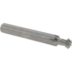 Accupro - 5/16° 5/16" Cut Diam, 1/8" Cut Width, 5/16" Shank, Solid Carbide Double-Angle Cutter - Industrial Tool & Supply