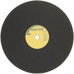 Norton - 30" Ceramic Cutoff Wheel - 1/4" Thick, 1-3/4" Arbor - Industrial Tool & Supply
