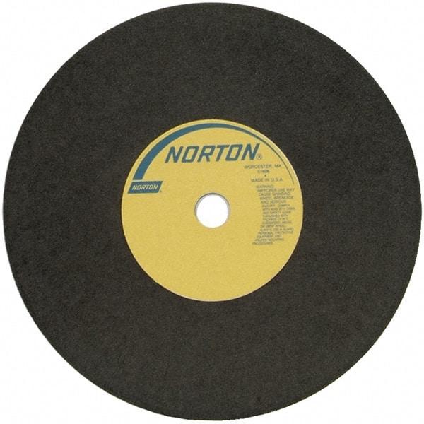 Norton - 24" Aluminum Oxide Cutoff Wheel - 3/16" Thick, 1-3/4" Arbor - Industrial Tool & Supply