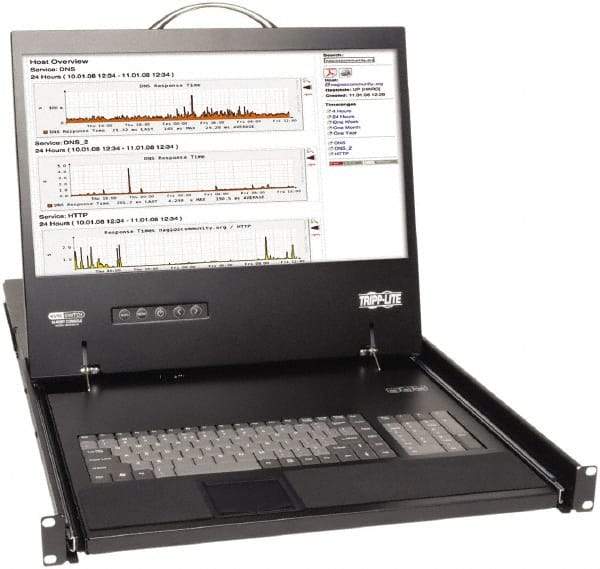 Tripp-Lite - KVM Switch - 4 Ports - Industrial Tool & Supply