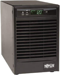 Tripp-Lite - 15 Amp, 1,000 VA, Tower Mount Online Backup Uninterruptible Power Supply - Backup 3.8 min with Full Load & 12 min with Half Load, 120 VAC Input & Output, 900 Watt Output, 1 Phases, 6 Outlets - Industrial Tool & Supply