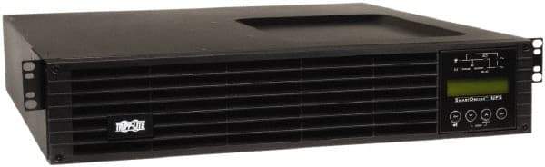 Tripp-Lite - 20 Amp, 2,200 VA, Tower & Rack Mount Online Backup Uninterruptible Power Supply - Backup 4 min with Full Load & 13.2 min with Half Load, 120 VAC Input & Output, 1,800 Watt Output, 1 Phases, 6 Outlets - Industrial Tool & Supply