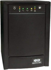 Tripp-Lite - 15 Amp, 1,050 VA, Tower Mount Line Interactive Backup Uninterruptible Power Supply - Backup 7 min with Full Load & 19 min with Half Load, 230 Volt Input & Output, 650 Watt Output, 1 Phases, 6 Outlets - Industrial Tool & Supply