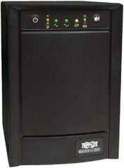 Tripp-Lite - 15 Amp, 1,500 VA, Tower Mount Line Interactive Backup Uninterruptible Power Supply - Backup 8 min with Full Load & 13 min with Half Load, 230 Volt Input & Output, 900 Watt Output, 1 Phases, 6 Outlets - Industrial Tool & Supply