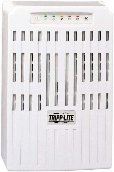 Tripp-Lite - 20 Amp, 2,200 VA, Tower Mount Line Interactive Backup Uninterruptible Power Supply - Backup 7 min with Full Load & 16.2 min with Half Load, 230 Volt Input & Output, 1,600 Watt Output, 1 Phases, 8 Outlets - Industrial Tool & Supply