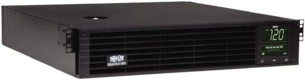 Tripp-Lite - 20 Amp, 3,000 VA, Tower & Rack Mount Line Interactive Backup Uninterruptible Power Supply - Backup 3-1/2 min with Full Load & 10 min with Half Load, 120 VAC Input & Output, 2,880 Watt Output, 1 Phases, 8 Outlets - Industrial Tool & Supply