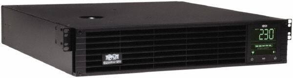 Tripp-Lite - 20 Amp, 3,000 VA, Tower & Rack Mount Line Interactive Backup Uninterruptible Power Supply - Backup 3-1/2 min with Full Load & 12.9 min with Half Load, 230 Volt Input & Output, 2,700 Watt Output, 1 Phases, 6 Outlets - Industrial Tool & Supply