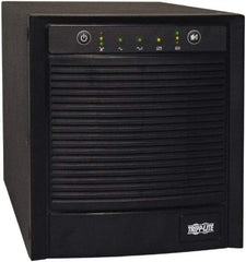 Tripp-Lite - 20 Amp, 3,000 VA, Tower Mount Line Interactive Backup Uninterruptible Power Supply - Backup 3-1/2 min with Full Load & 10 min with Half Load, 120 VAC Input & Output, 2,250 Watt Output, 1 Phases, 8 Outlets - Industrial Tool & Supply