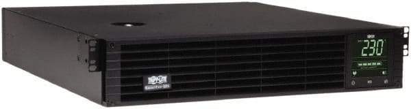 Tripp-Lite - 20 Amp, 2,200 VA, Tower & Rack Mount Line Interactive Backup Uninterruptible Power Supply - Backup 4-1/2 min with Full Load & 12 min with Half Load, 230 Volt Input & Output, 1,920 Watt Output, 1 Phases, 6 Outlets - Industrial Tool & Supply