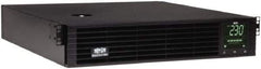 Tripp-Lite - 20 Amp, 2,200 VA, Tower & Rack Mount Line Interactive Backup Uninterruptible Power Supply - Backup 4-1/2 min with Full Load & 12 min with Half Load, 230 Volt Input & Output, 1,920 Watt Output, 1 Phases, 6 Outlets - Industrial Tool & Supply