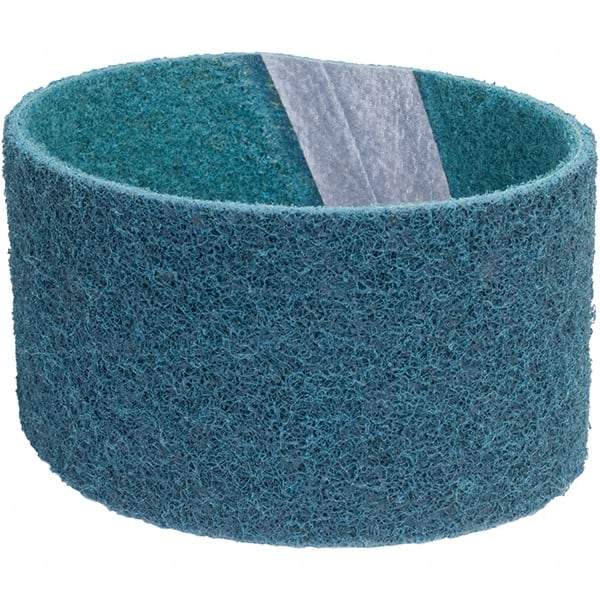 Norton - 2-3/4" Wide x 15-1/2" OAL, Aluminum Oxide Abrasive Belt - Aluminum Oxide, Fine, Nonwoven, Cloth Backing - Industrial Tool & Supply